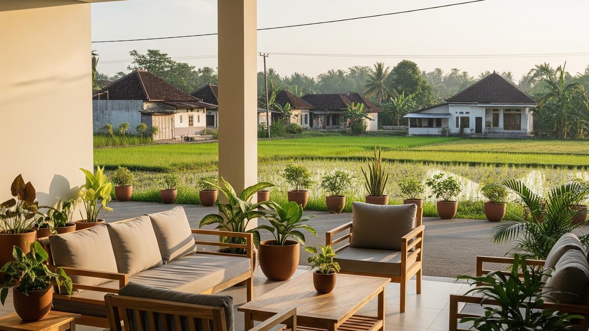 7 Desain Teras Rumah Kampung Tanpa Pagar yang Tetap Elegan dan Estetik