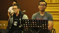 Fandy vokalis Kerispatih mengaku gugup saat latihan bareng dengan Sammy Simorangkir.