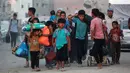 Menanggapi hal ini, Sekretaris Jenderal PBB Antonio Guterres menuturkan perintah evakuasi sekali lagi menunjukkan bahwa tidak ada tempat yang aman di Jalur Gaza bagi warga sipil Palestina. (Bashar TALEB/AFP)