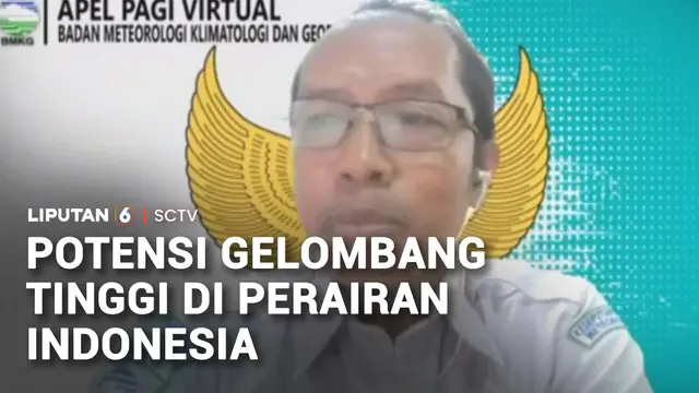 BMKG Peringatkan Gelombang Laut Naik di Sejumlah Perairan dalam 7 Hari ke Depan