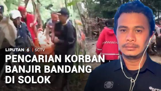 Pencarian Korban "Galodo" di Solok