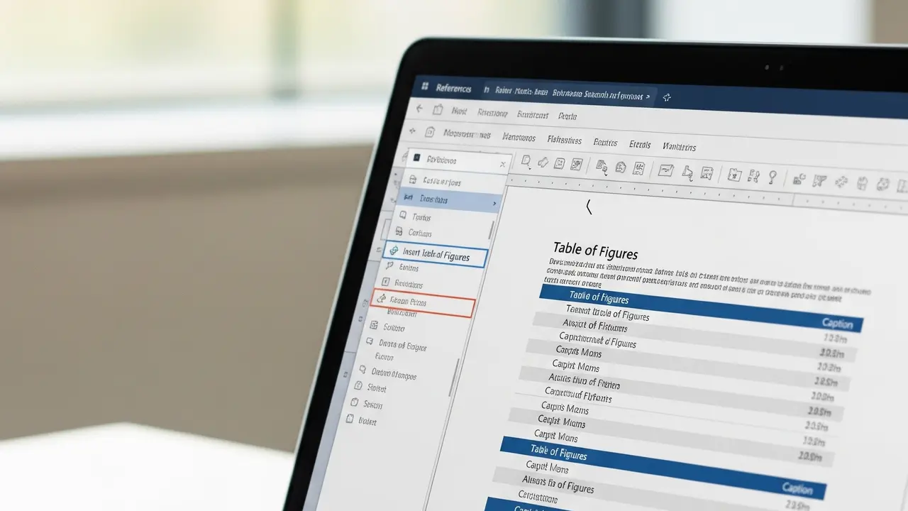Cara Membuat Daftar Tabel Otomatis di Word