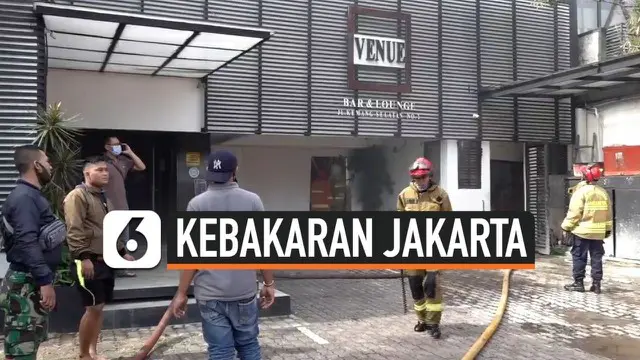 VIDEO: Bar Terbakar di Kemang Jakarta Selatan