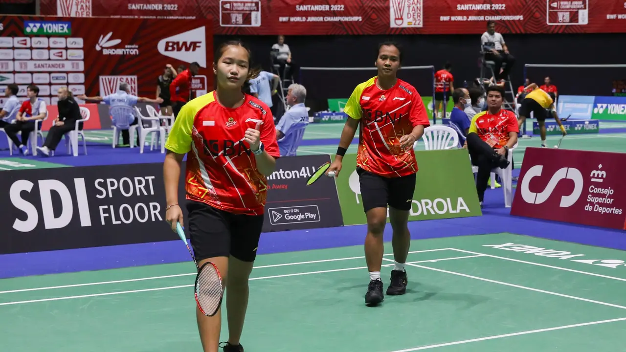 Rachel Allessya Rose/Meilysa Trias Puspitasari - Kejuaraan Dunia Junior 2022 - Bulu Tangkis