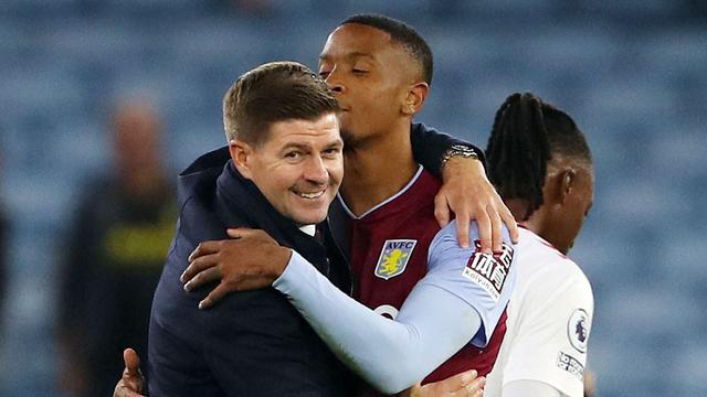 Foto: Bahagianya Steven Gerrard Usai Membawa Aston Villa Menang atas Southampton di Liga Inggris
