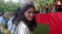 Puteri Indonesia Rayakan HUT RI Bareng Buruh di Hong Kong