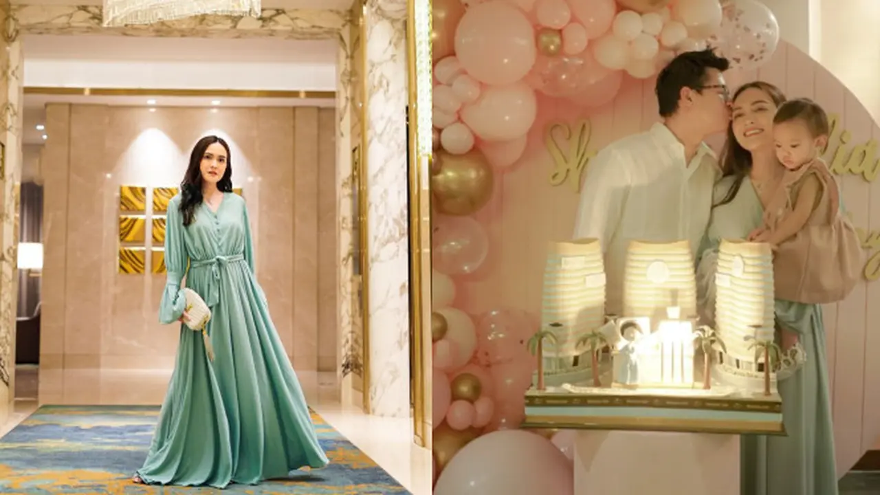 Momen Perayaan Ulang Tahun Shandy Aulia yang ke-34, Hanya Dirayakan Bertiga