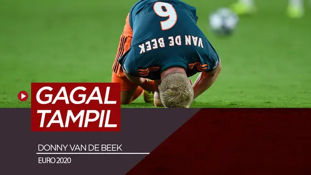 VIDEO: Gelandang Manchester United, Donny van de Beek Gagal ke Euro 2020