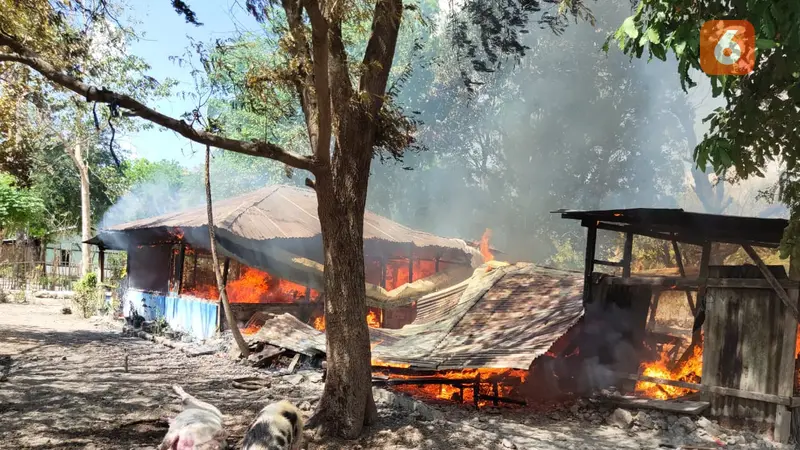 Kerusuhan antar warga di NTT