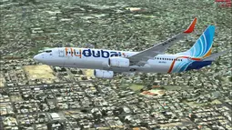 FlyDubai Stop Sementara Penerbangan ke Israel Usai Insiden Pilot Ditikam