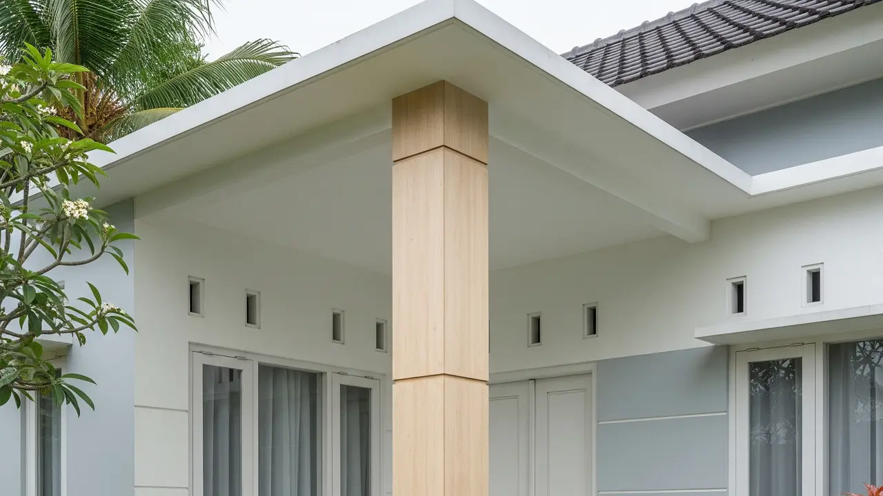 9 Model Tiang Teras Rumah yang Estetik