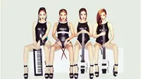 Wonder Girls merilis poster cuplikan karya terbarunya dengan penampilan seksi dalam balutan pakaian renang.
