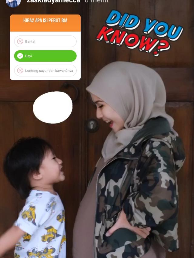 Unggahan Zaskia Adya Mecca. (Foto: Instagram @zaskiadyamecca)