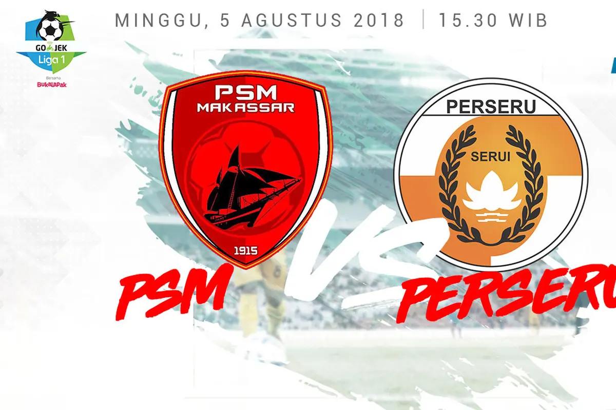 PSM Makassar Vs Perseru Serui