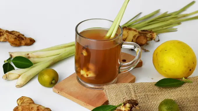 Minuman Herbal Serai Lemon Jahe Nipis