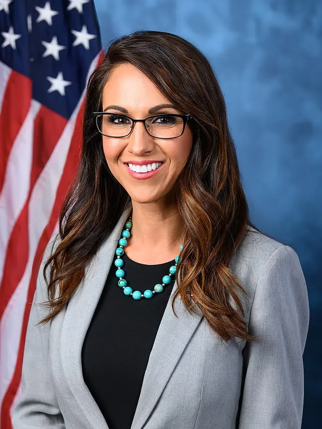 Anggota DPR Amerika Serikat (AS) Lauren Boebert. (Wikipedia/Public Domain/@laurenboebert X)