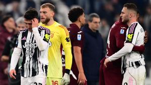 Pertandingan antara Juventus kontra Torino pada ajang Liga Italia 2025/2026. (MARCO BERTORELLO / AFP)
