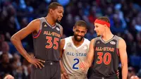 NBA All-Star Game 2018 tak akan mempertemukan tim Wilayah Timur dengan tim Wilayah Barat. (Bola.com/Twitter/SportsLeakers)