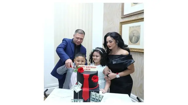 7 Potret Krisdayanti Rayakan Ulang Tahun Raul Lemos, Meriah dan Romantis