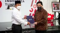 Erick Thohir Melantik Tedi Bharata Jadi Deputi SDM Kementerian BUMN