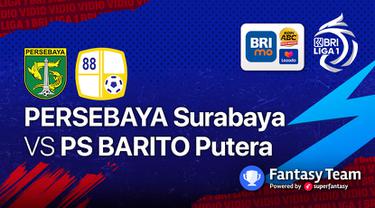 BRI Liga 1 2021 Pekan ke-15 : Persebaya Surabaya vs PS Barito Putera