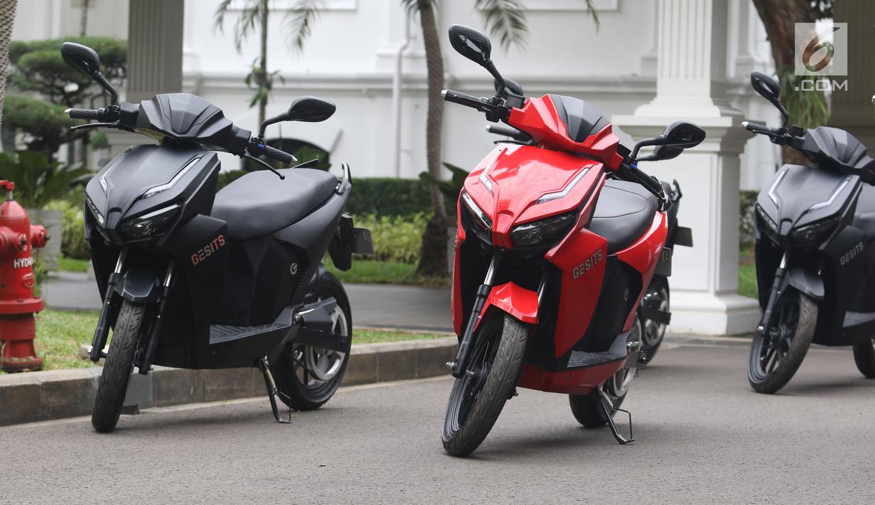 Foto Melihat Kerennya Motor Gesits Yang Siap Diproduksi Massal Otomotif Liputan6 Com
