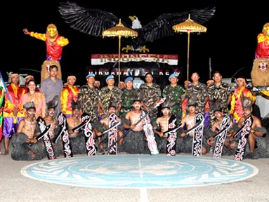 Direktur DPKO Nepal Kunjungi Satgas TNI