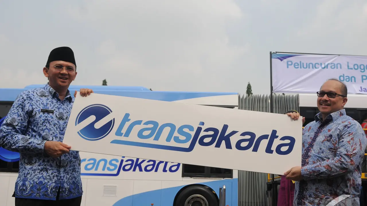 Logo Baru Transjakarta Diresmikan