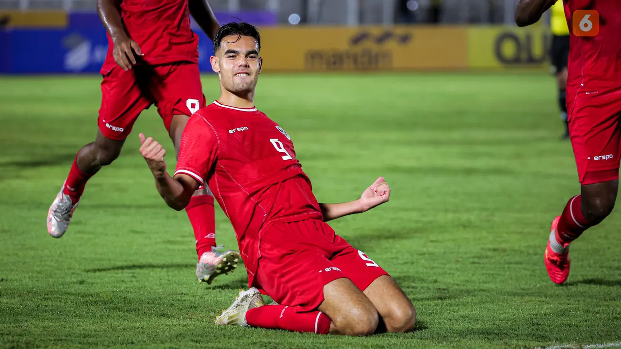Foto: Sempat Buntu di Babak Pertama, Timnas Indonesia U-20 Pesta Gol atas Maladewa di Kualifikasi Piala Asia U-20 2025
