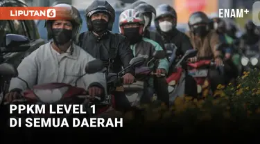 PPKM Level 1 di seluruh wilayah Indonesia sampai 3 Oktober 2022