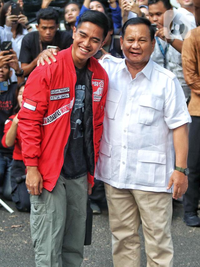 Kaesang Pangarep dan Prabowo Subianto