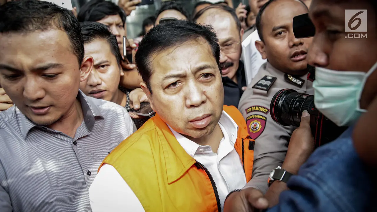 KPK Periksa Setya Novanto Sebagai Tersangka