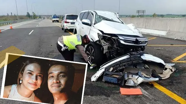 Banner Infografis Kecelakaan Maut dan Cinta Sehidup Semati Vanessa Angel - Bibi Andriansyah