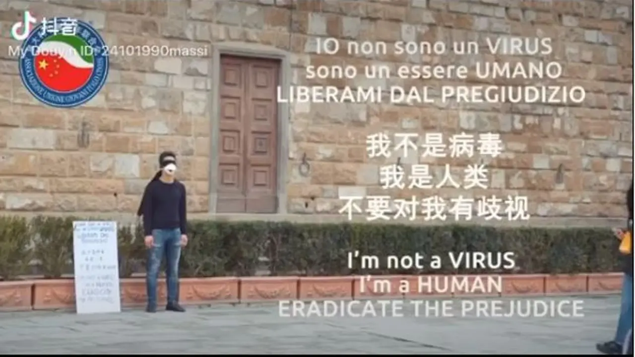 Pria China-Italia Unggah Video Perangi Rasis Terkait Virus Corona