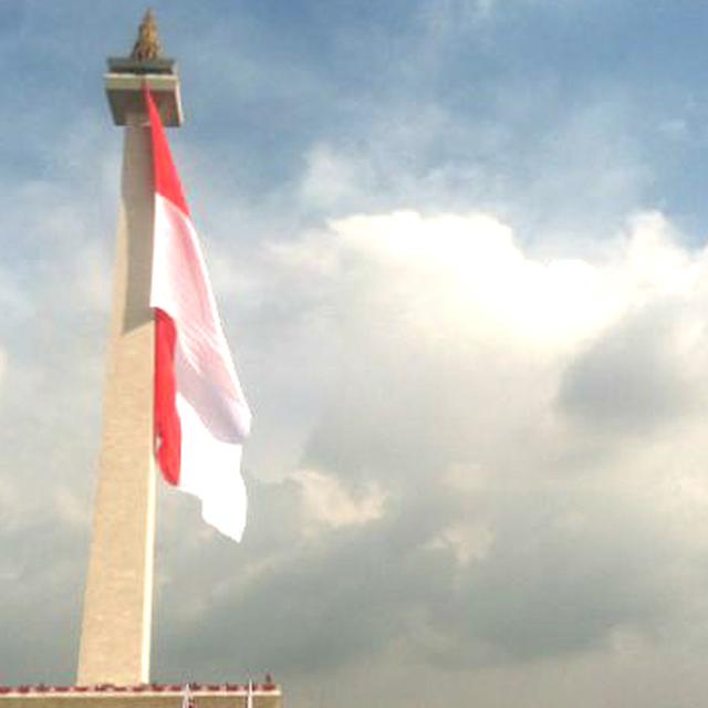 Bendera Merah Putih Terbesar Di Dunia Dikibarkan Di Monas News Liputan6 Com