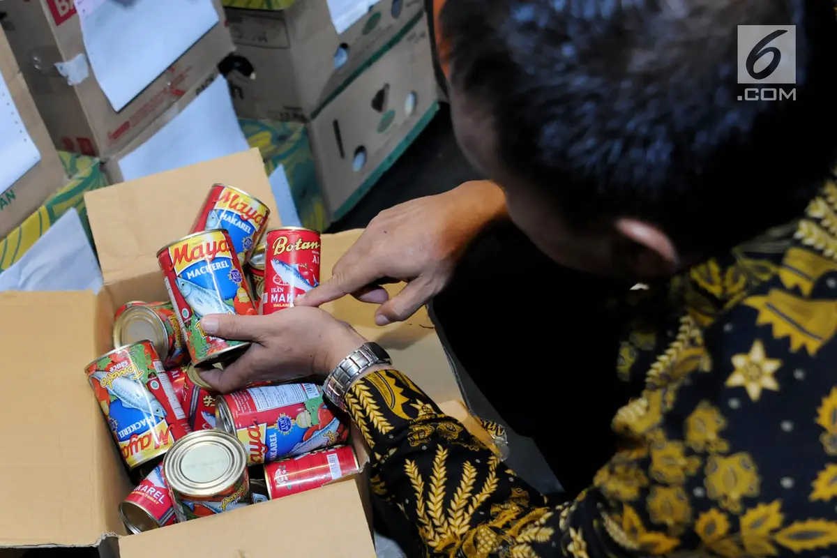 BPOM Banten Sidak Peredaran Makarel Kaleng Bercacing