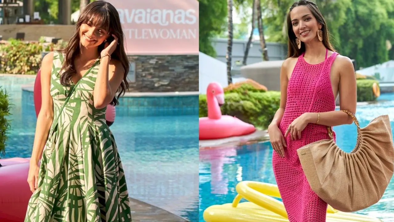Beda Gaya Pantai ala Amanda Rawless dan Nia Ramadhani dengan Sandal Rp700 Ribu-an dari Havaianas x GENTLEWOMAN