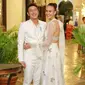 Resepsi pernikahan Nadine Chandrawinata dan Dimas Anggara (Adrian Putra/bintang.com)