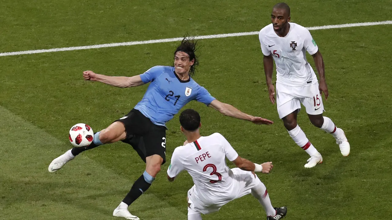 Portugal vs Uruguay, Piala Dunia 2018