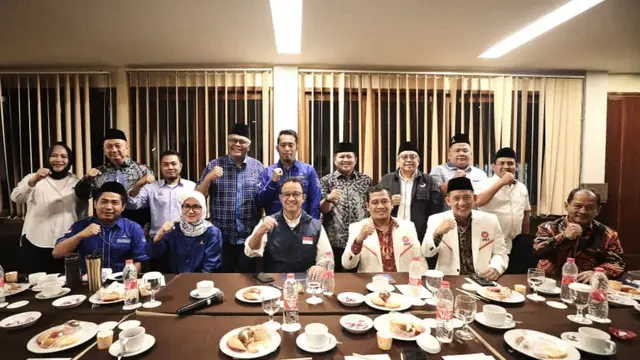 Anies Baswedan Bertemu Tiga Partai Koalisi Perubahan Di Banten. (Istimewa).