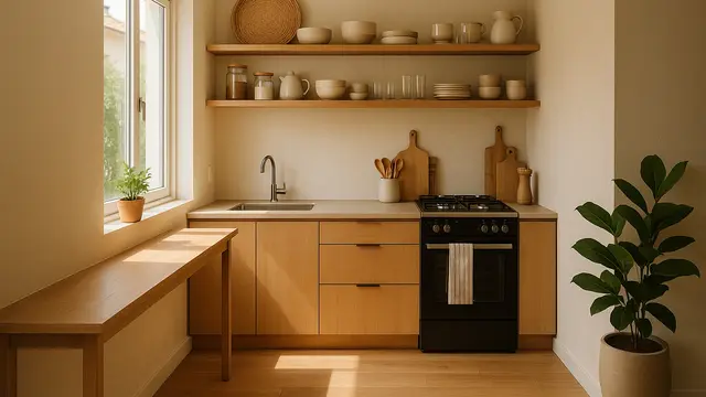 Dapur Minimalis Tanpa Sekat
