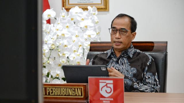 Menhub Budi Karya Sumadi.