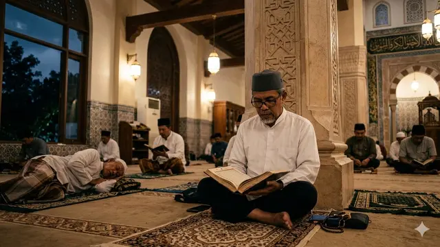 itikaf di masjid