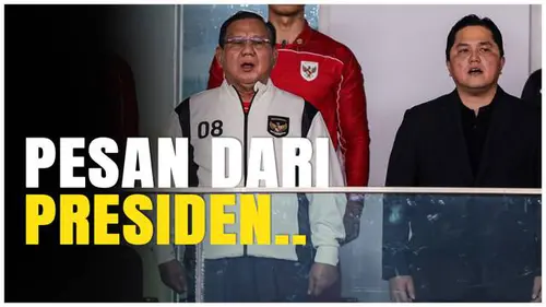 VIDEO: Erick Thohir Ungkap Pesan Presiden Prabowo Usai Timnas Indonesia Menang Lawan Bahrain