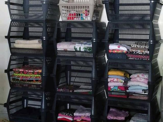 Diy Lemari Pakaian Dari Keranjang Plastik Murah Yang Viral Lifestyle Liputan6 Com