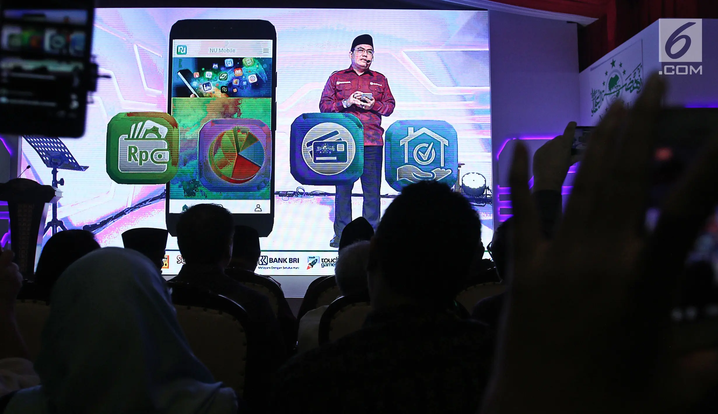 PHOTO: PBNU Luncurkan Platform Aplikasi NU Mobile - Foto Liputan6.com