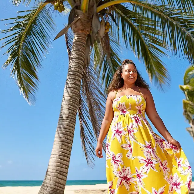 Outfit Pantai Wanita Gemuk