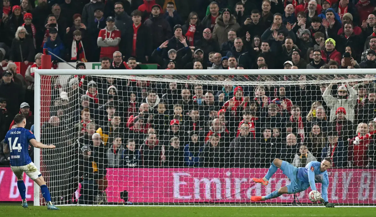 Sukses kali ini adalah yang kedua bagi Nottingham melaju ke delapan besar Piala FA dalam 29 tahun terakhir. (Paul Ellis)