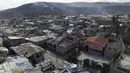 Port-au-Prince merupakan daerah wisata pinggir pantai yang dimiliki Haiti, perkampungan ini rusak setelah dihantam badai Matthew, Senin (10/10). Badai terkuat yang melanda Karibia ini menghantam Haiti pada Selasa 4 Oktober. (AFP Photo/Nicolas Garcia)