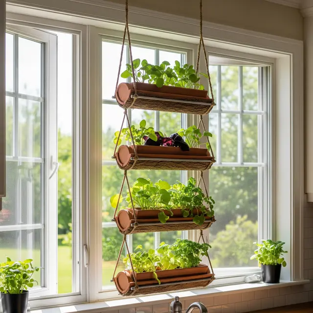 Kebun Sayur Dekat Dapur (Image by Gemini AI)